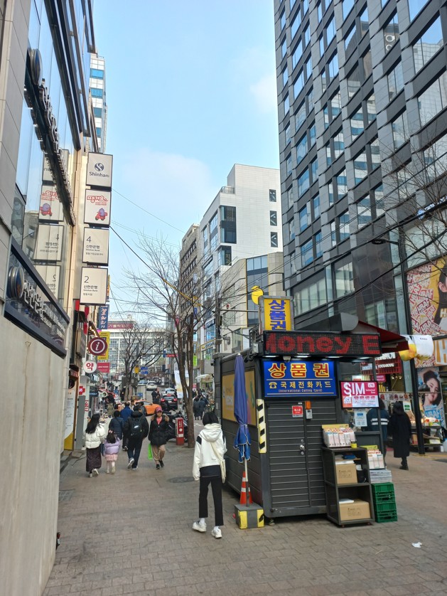 Myeongdong Street in Seoul