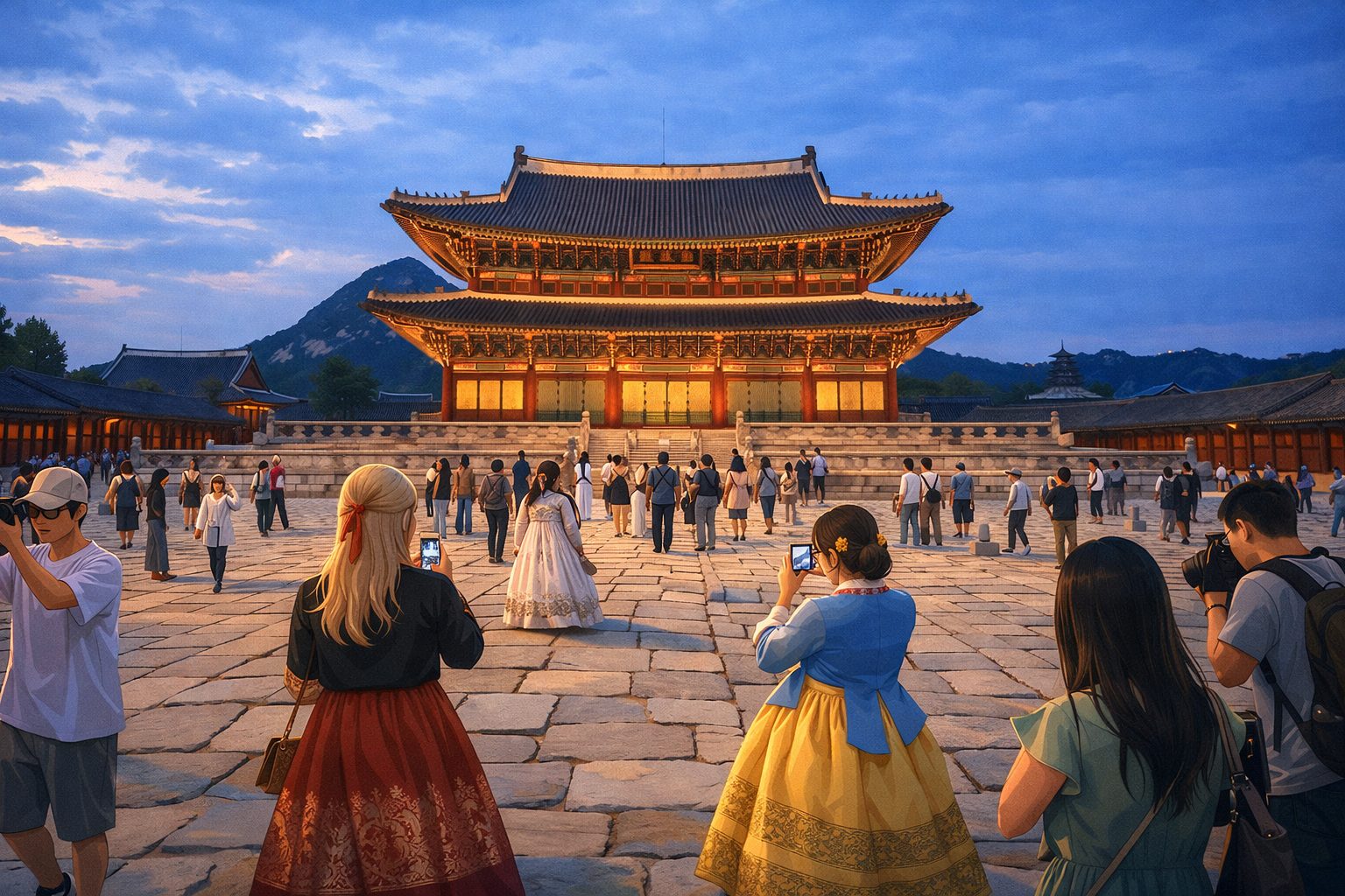 Gyeongbokgung Hanbok Rental
