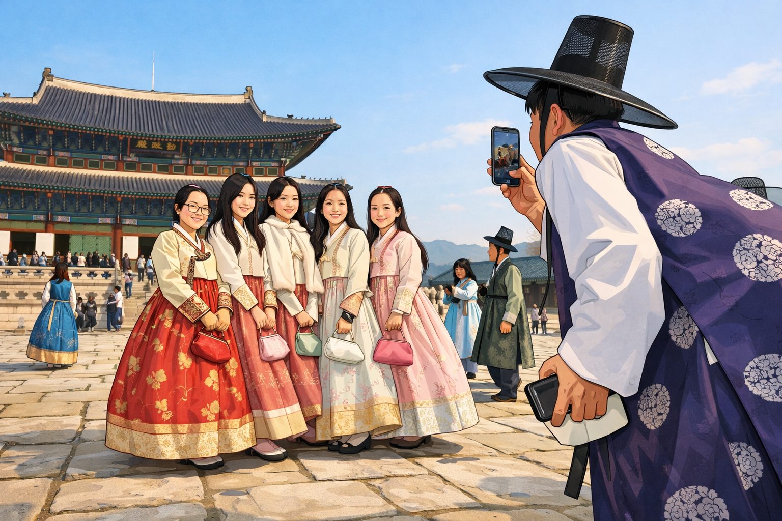 Gyeongbokgung Hanbok Rental