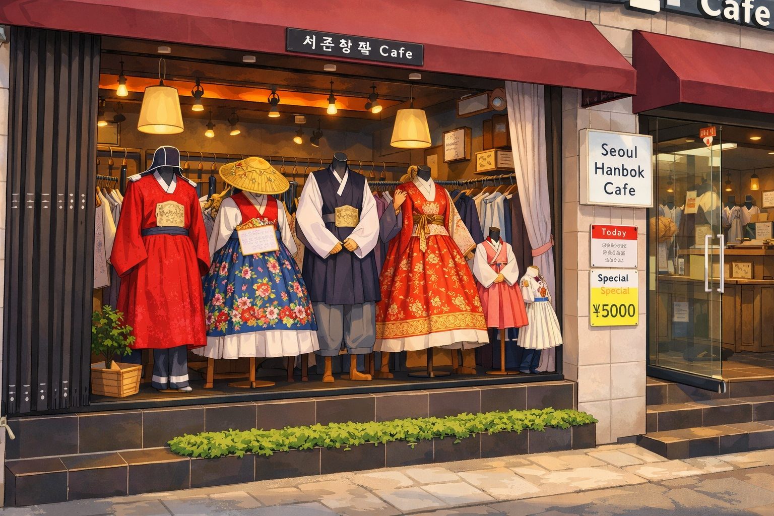 Gyeongbokgung Hanbok Rental